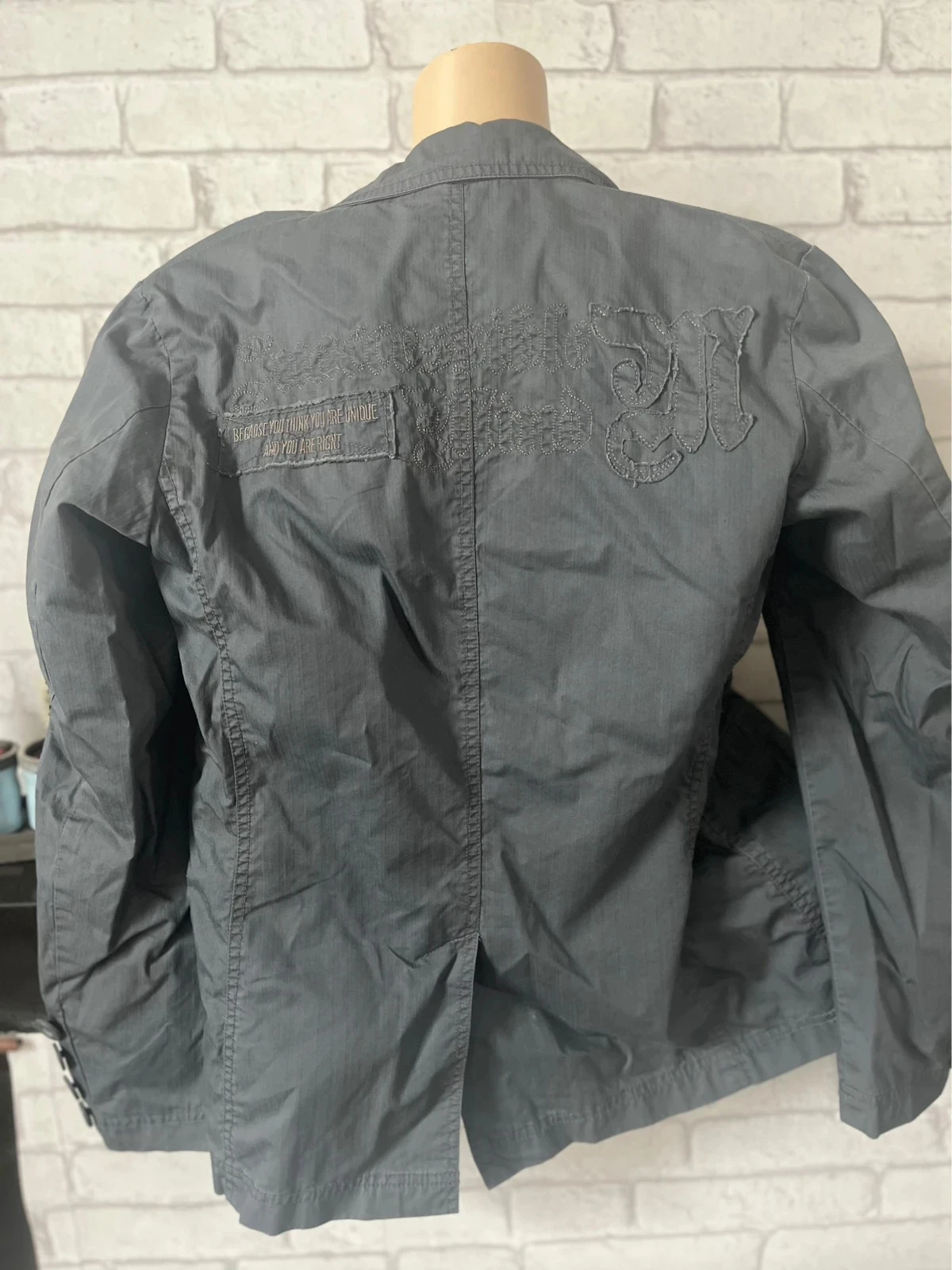 Chaqueta blazer gris oscuro – Kiabi – Talla 44 – photo 6